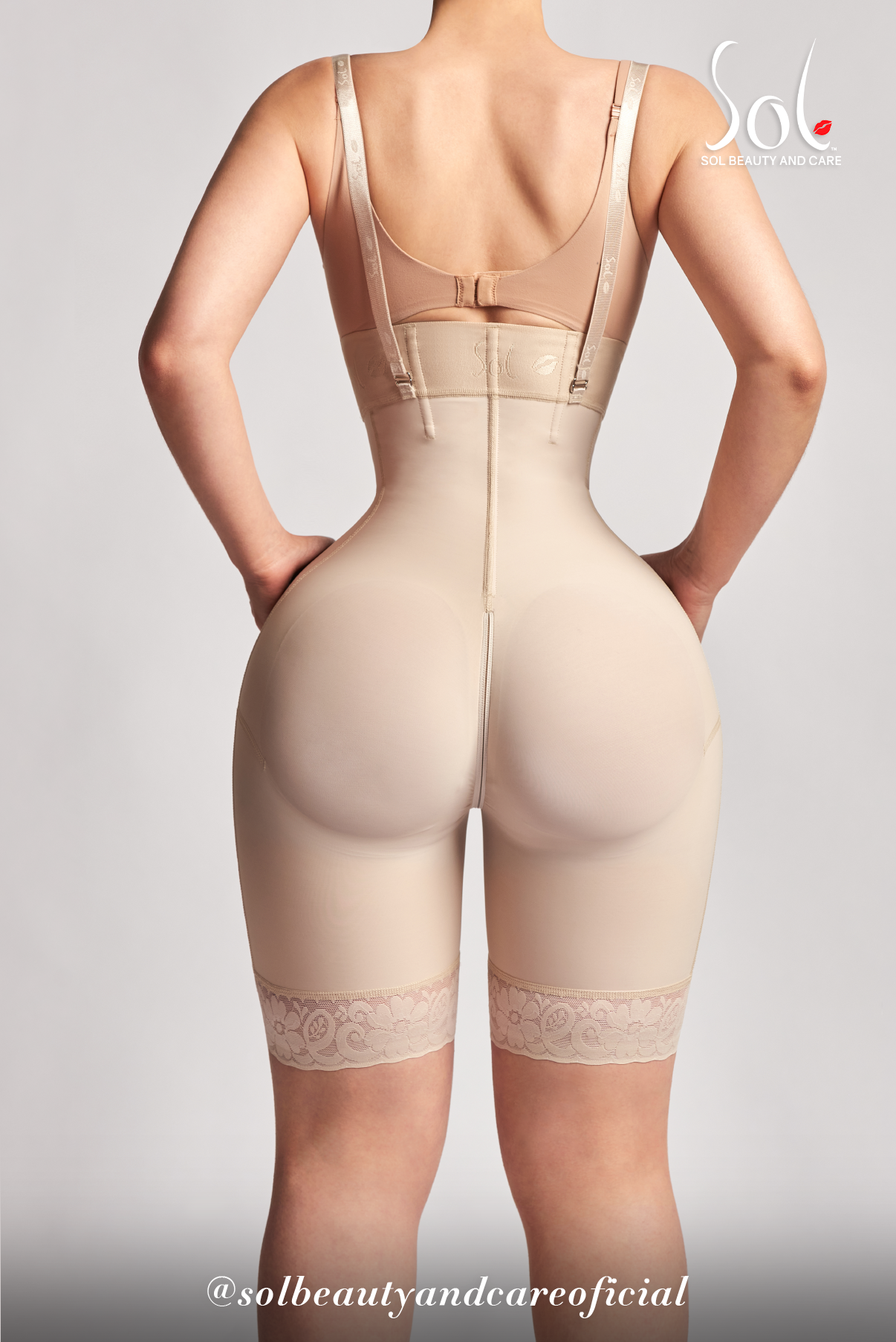 Faja Sirena Invisible Costillera con Cierre