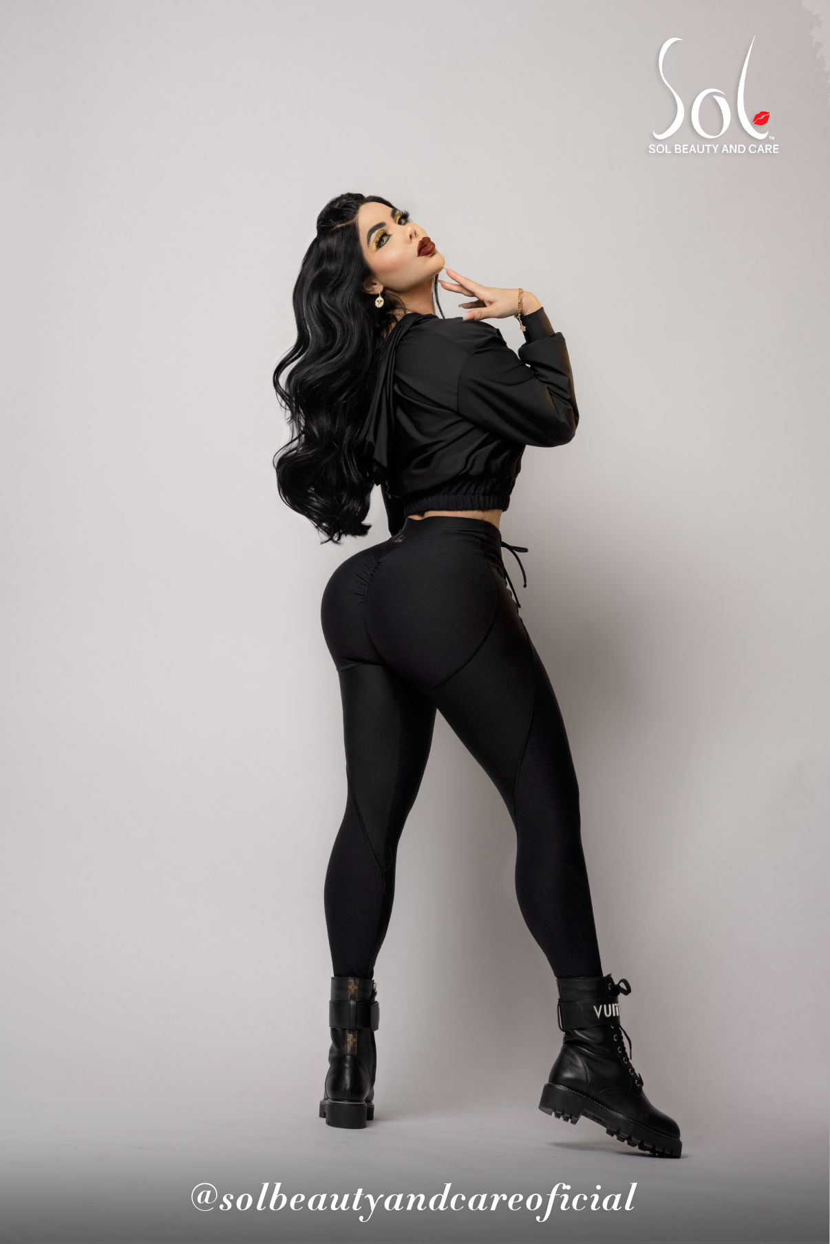 Set Anticelulítico Trendy (Minimalistic) - Negro