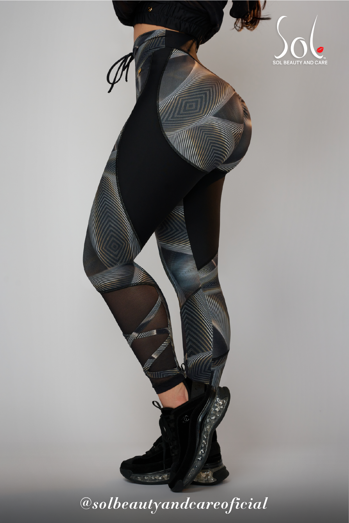 Set Anticelulítico Elite (Dimensión) - Negro/Gris