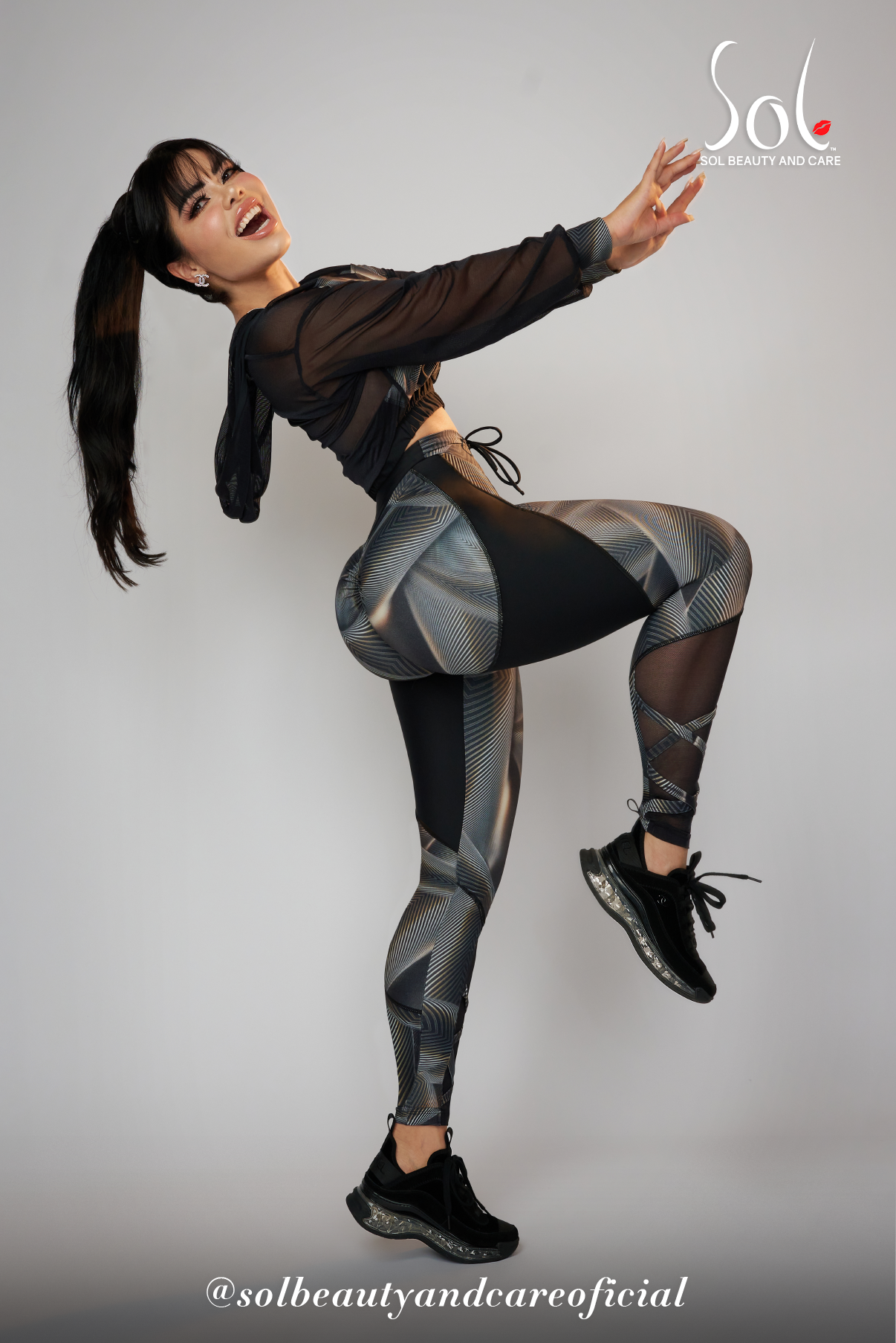 Set Anticelulítico Elite (Dimensión) - Negro/Gris