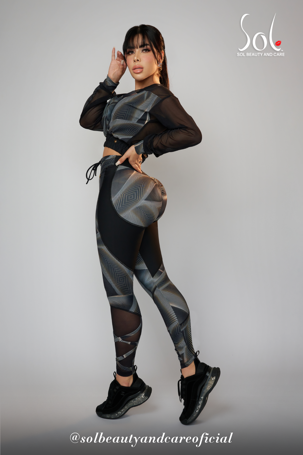 Set Anticelulítico Elite (Dimensión) - Negro/Gris