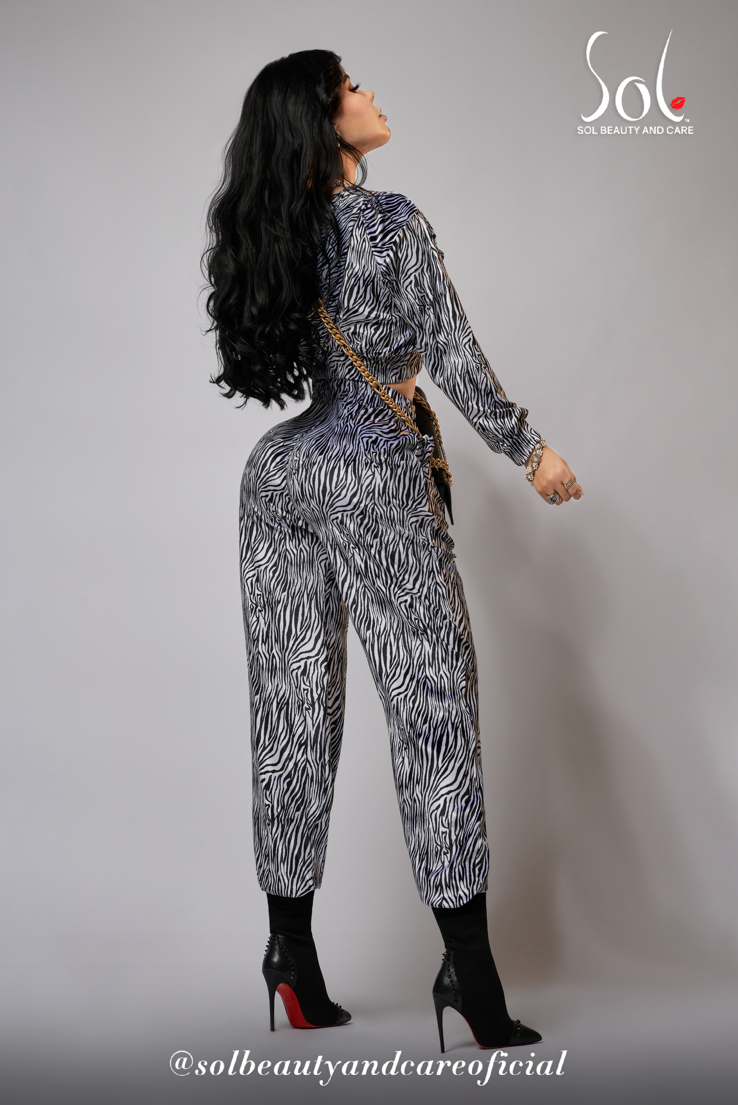 Set de Jogger Snoly (Impresion de Cebra)