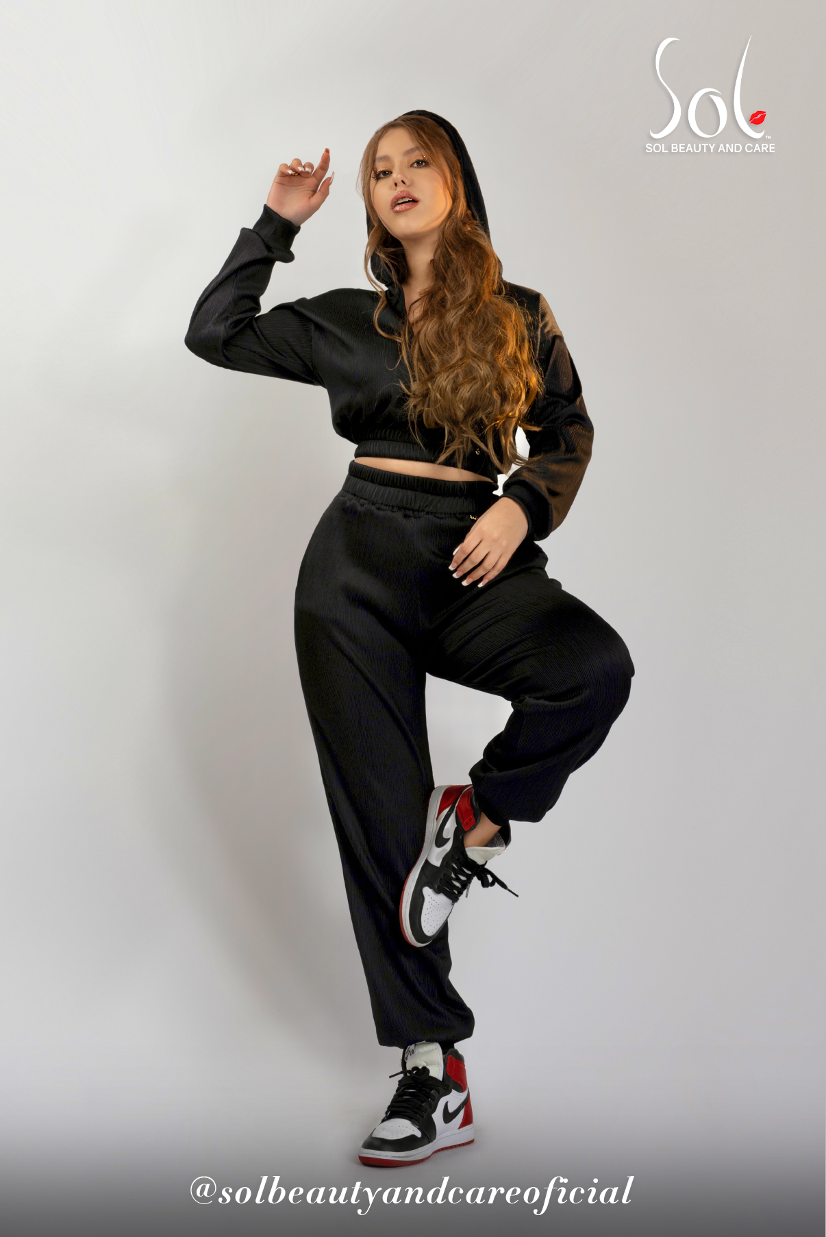 Set de Jogger Snoly - Negro