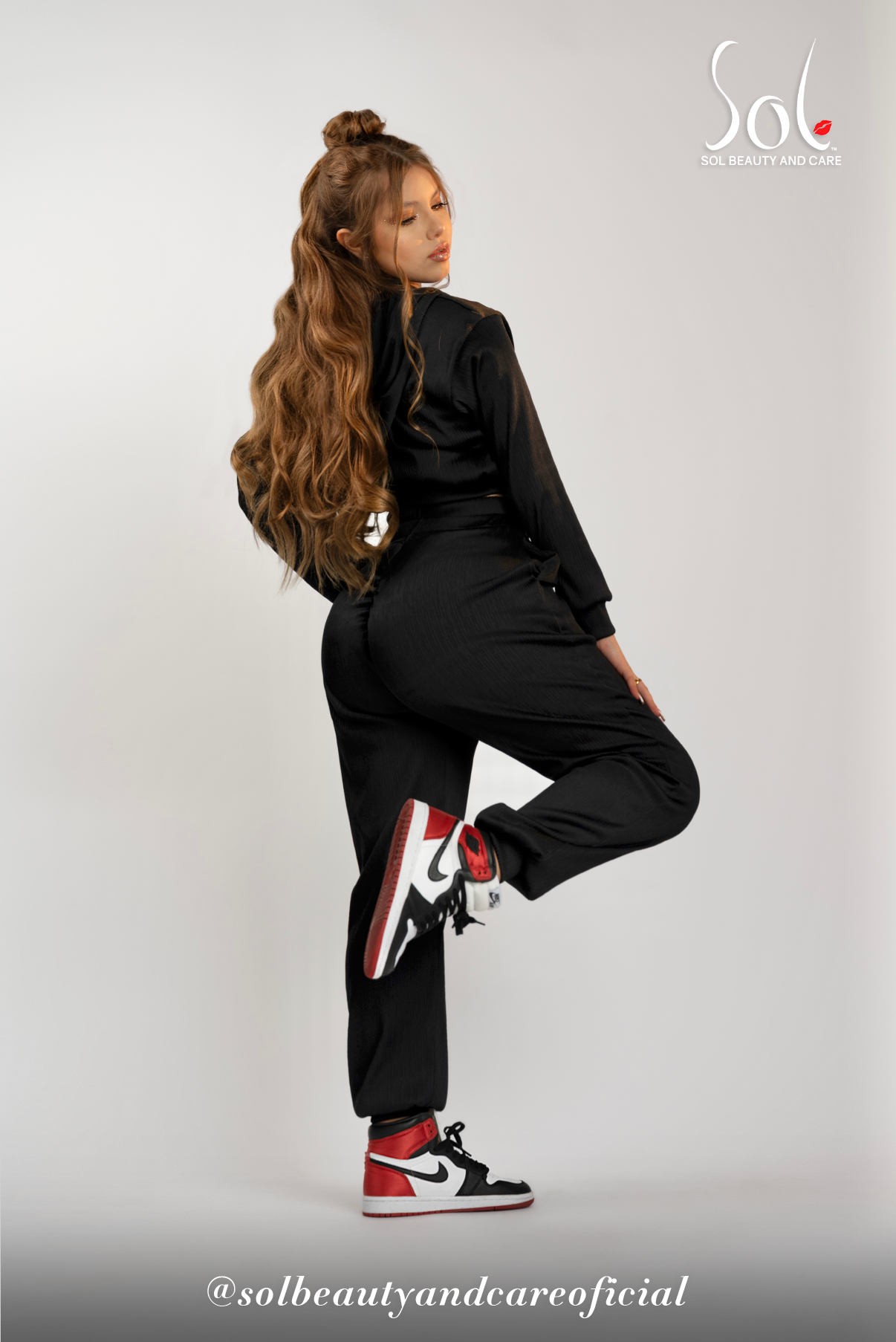 Set de Jogger Snoly - Negro