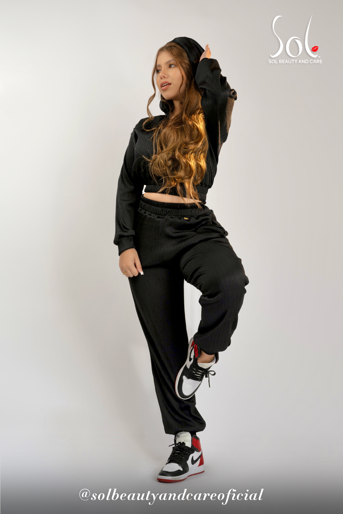 Set de Jogger Snoly - Negro