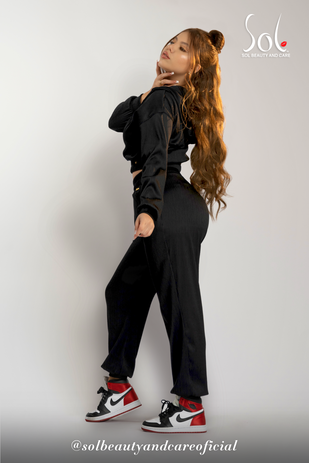 Set de Jogger Snoly - Negro