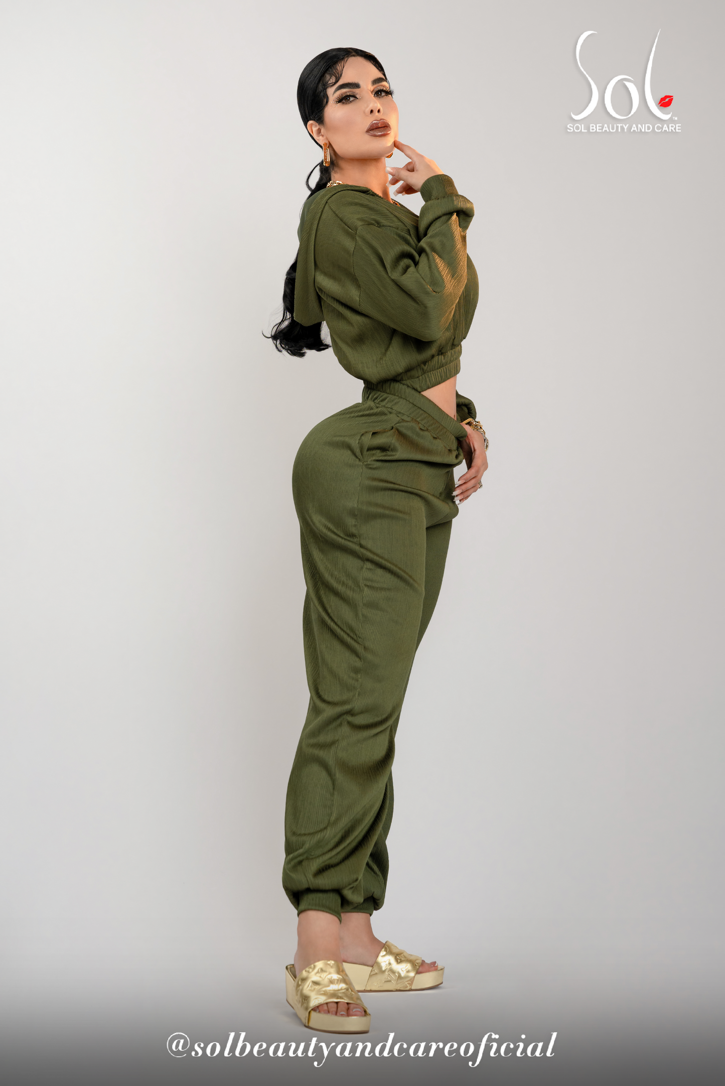 Set de Jogger Snoly - Olivo