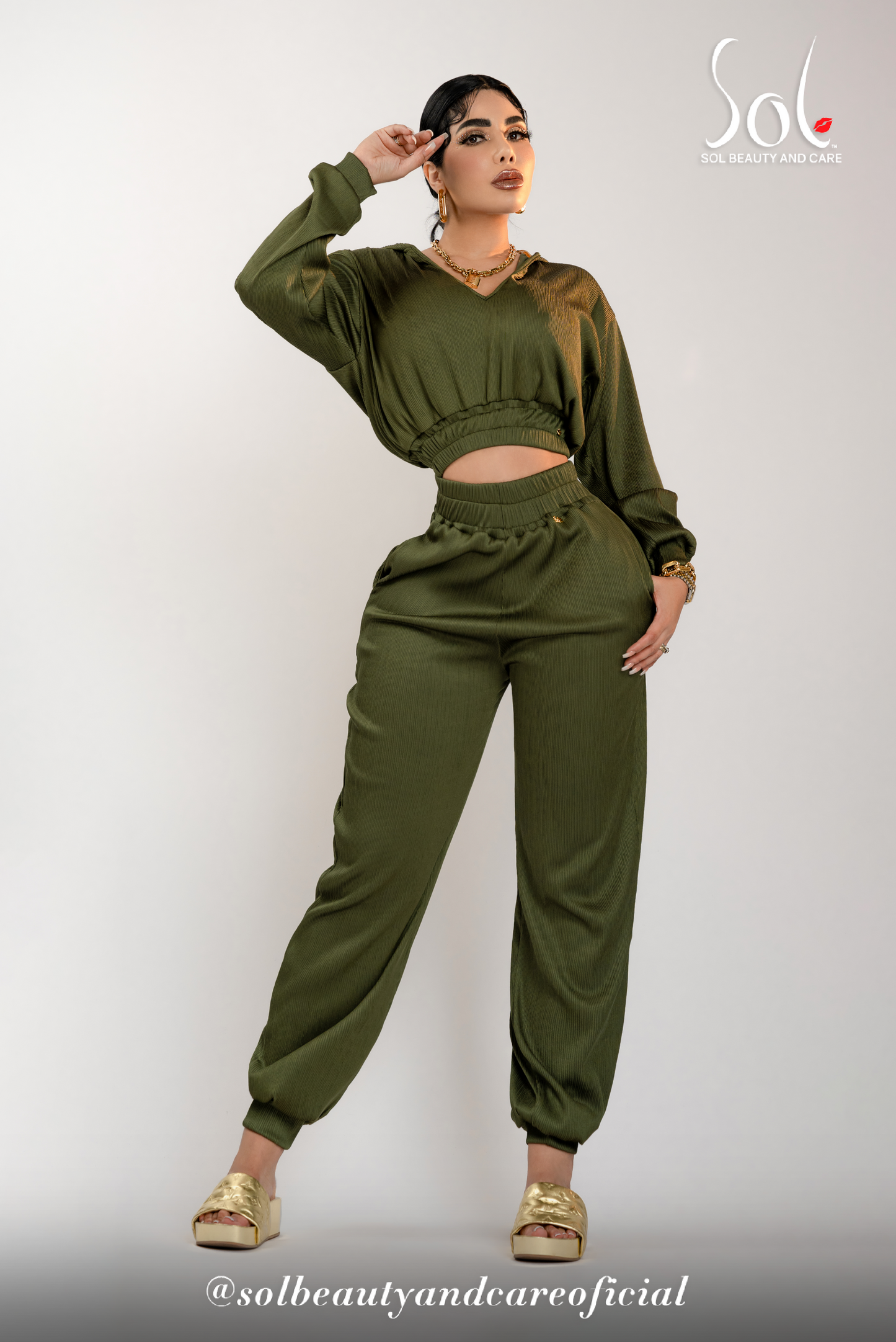 Set de Jogger Snoly - Olivo