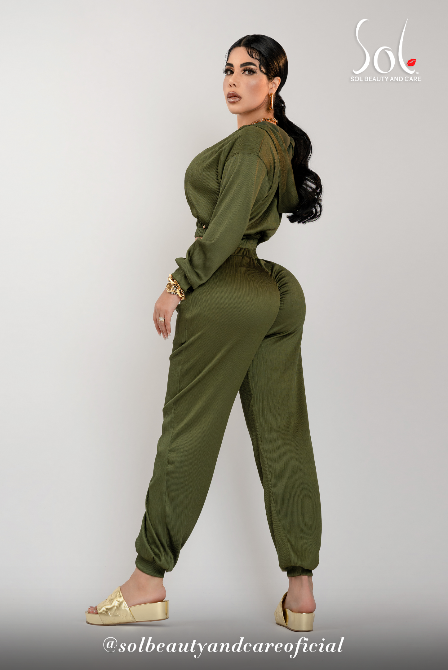 Set de Jogger Snoly - Olivo