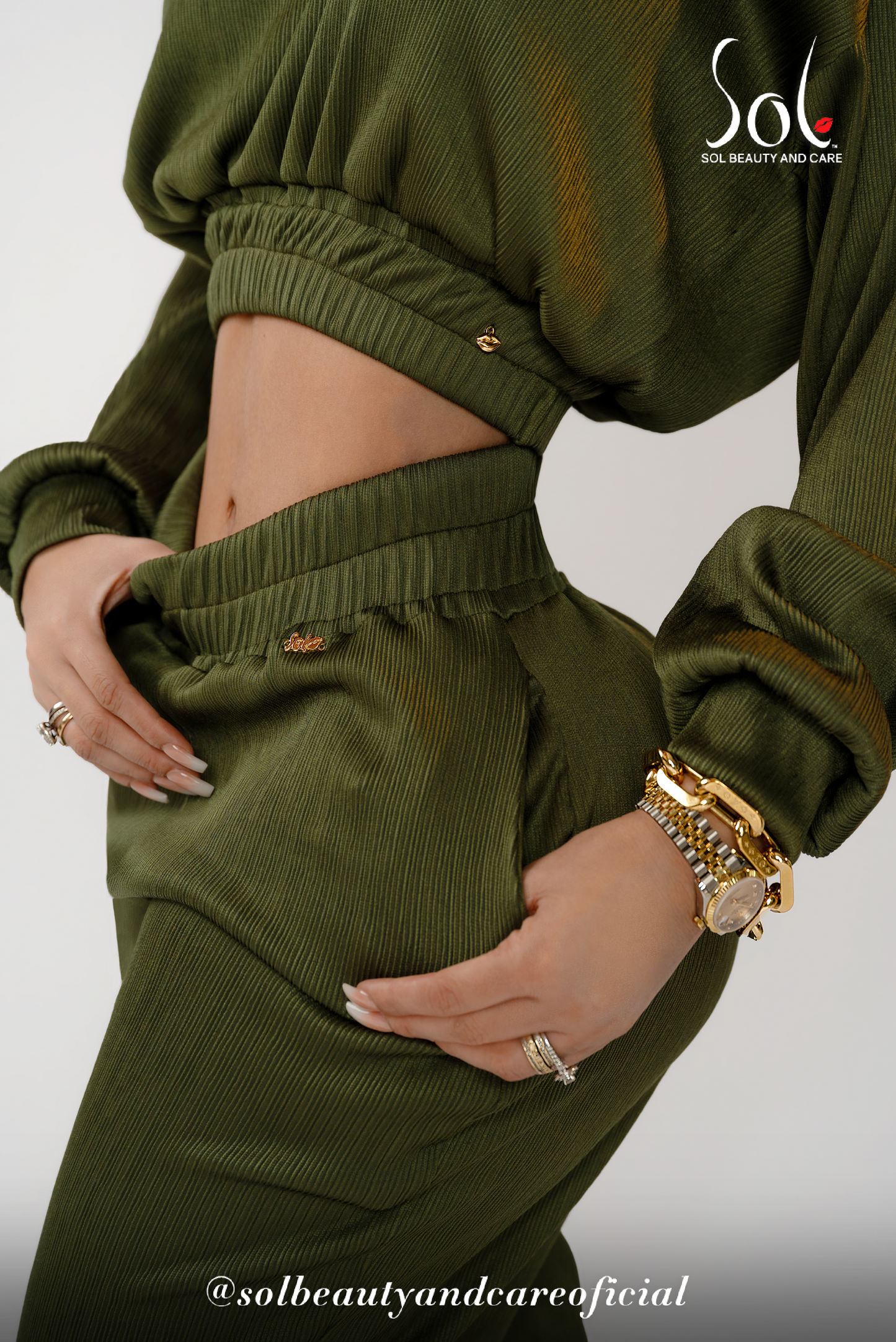 Set de Jogger Snoly - Olivo