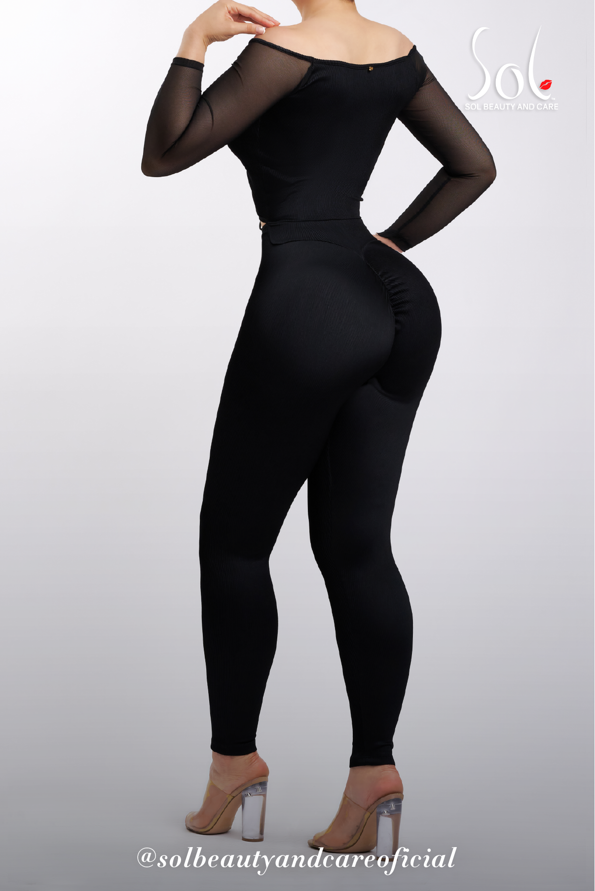 Jumpsuit Anticelulítico Royalty - Negro