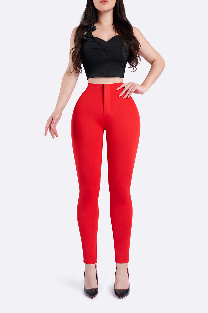 Luxury Booty Skinny Rojo