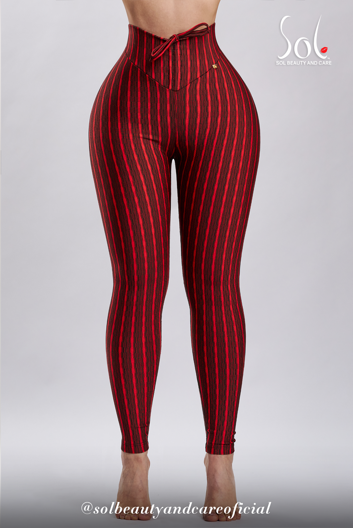 Faja Leggings Anticelulítico Turín Rojo