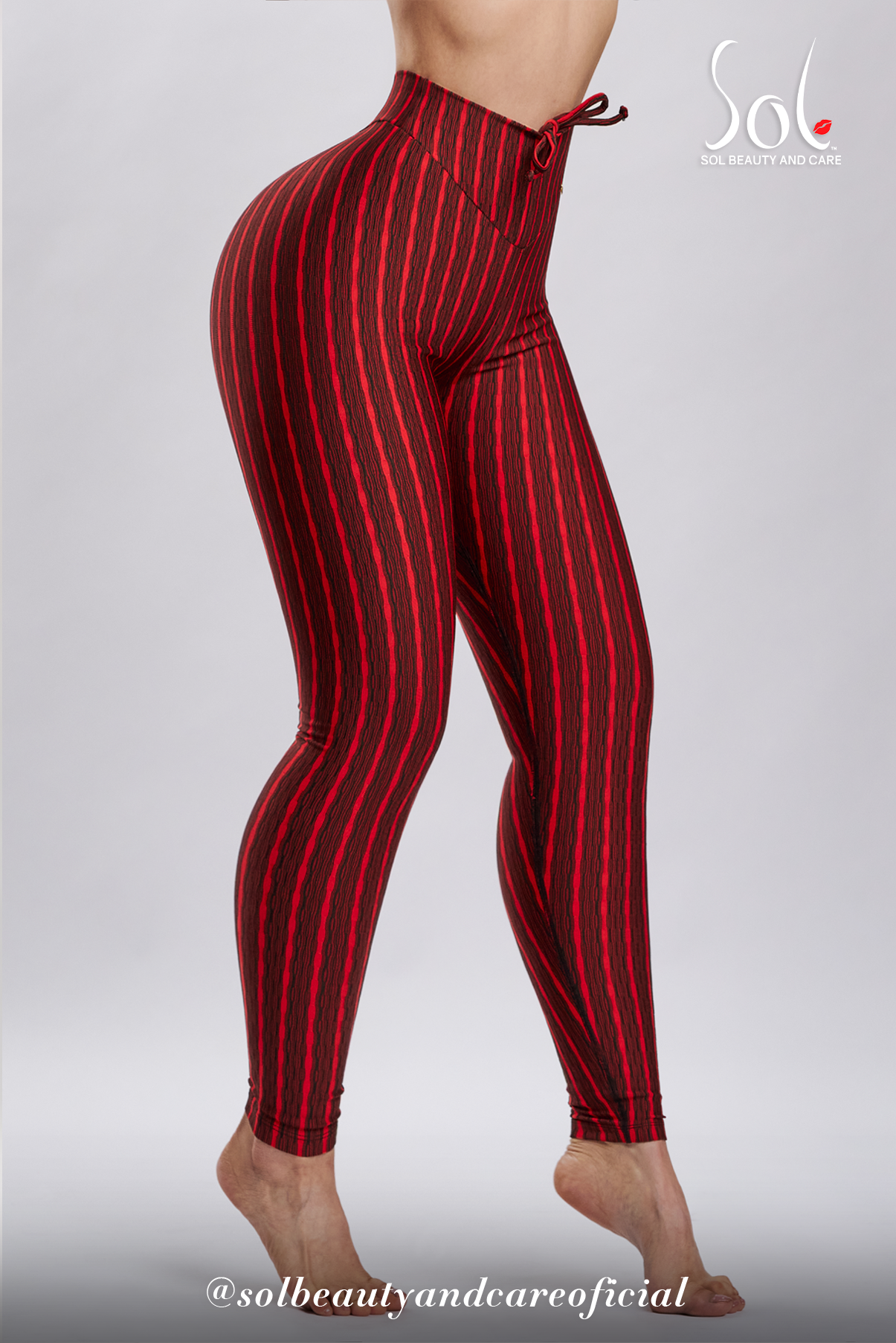 Faja Leggings Anticelulítico Turín Rojo