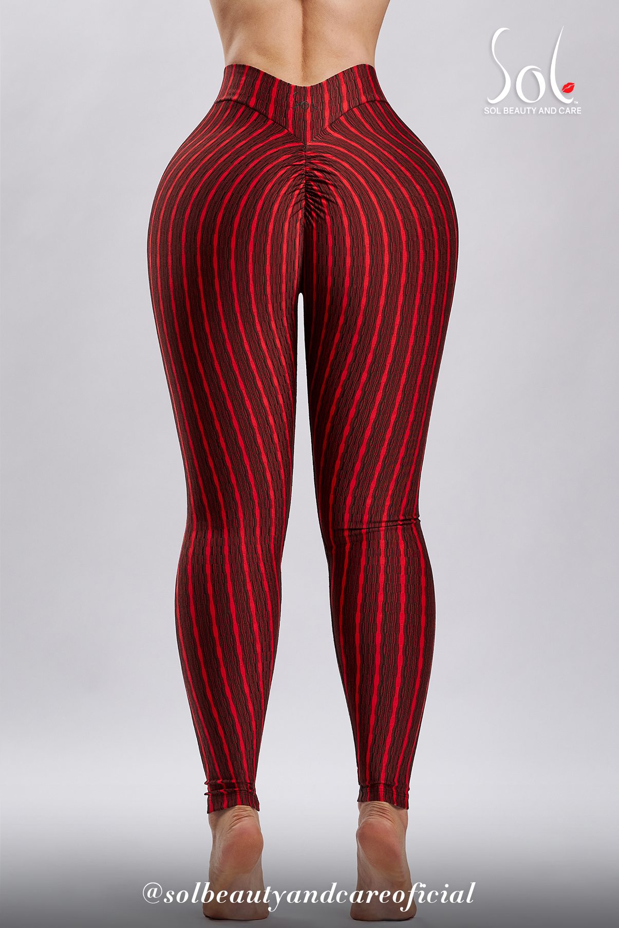 Faja Leggings Anticelulítico Turín Rojo