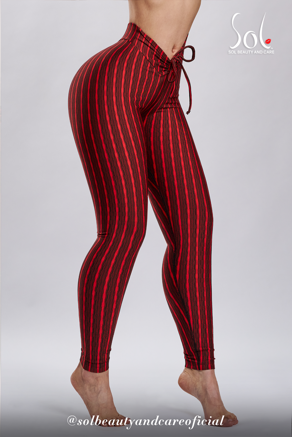 Faja Leggings Anticelulítico Turín Rojo