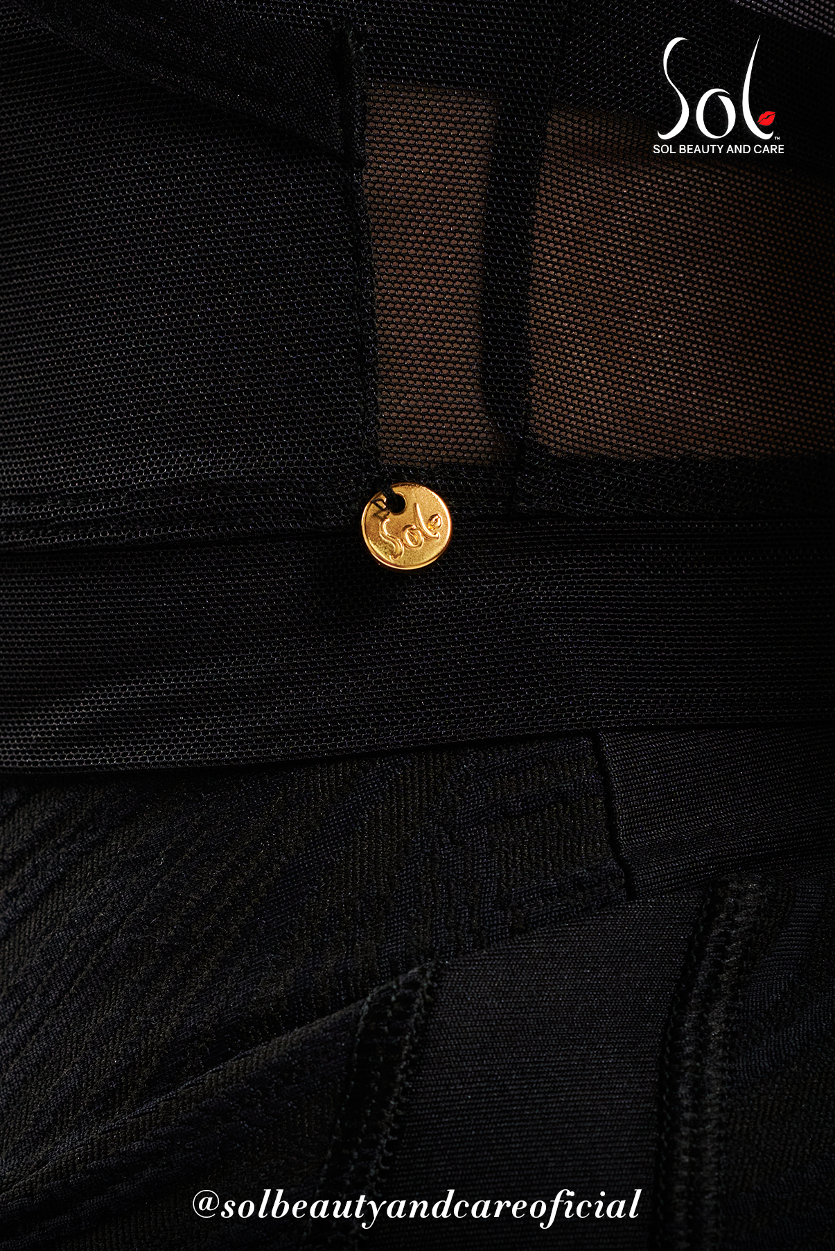 Set Anticelulítico con Scrunch Camila - Negro