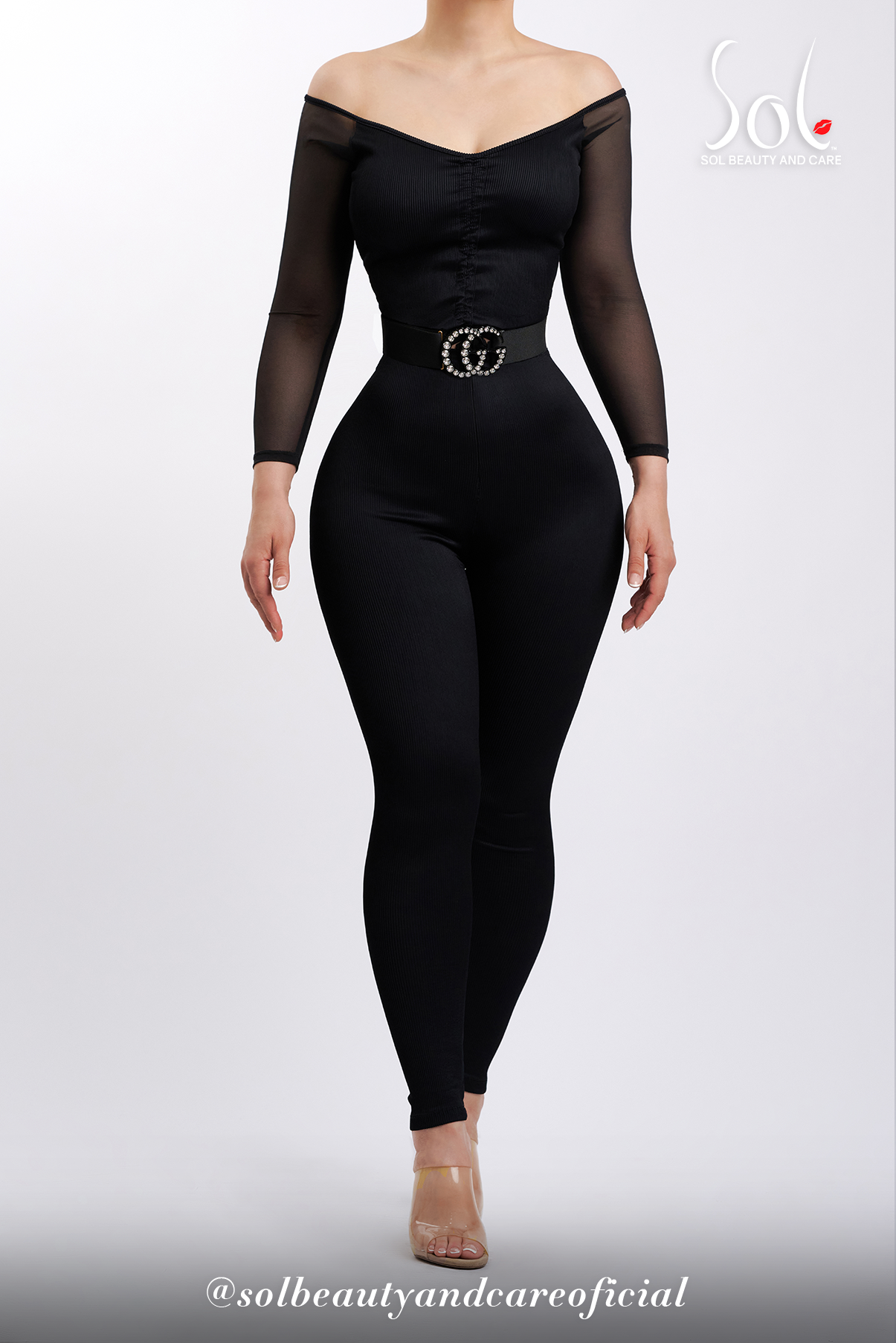 Jumpsuit Anticelulítico Royalty - Negro