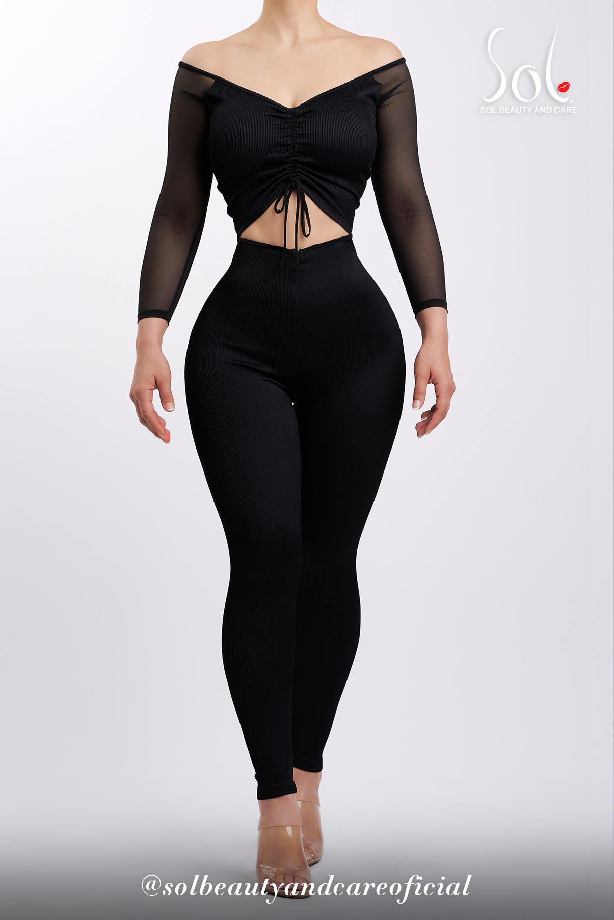 Jumpsuit Anticelulítico Royalty - Negro