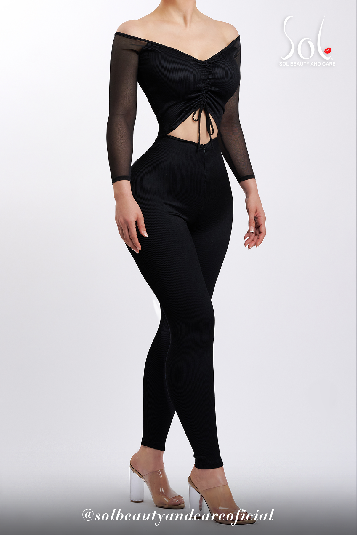 Jumpsuit Anticelulítico Royalty - Negro