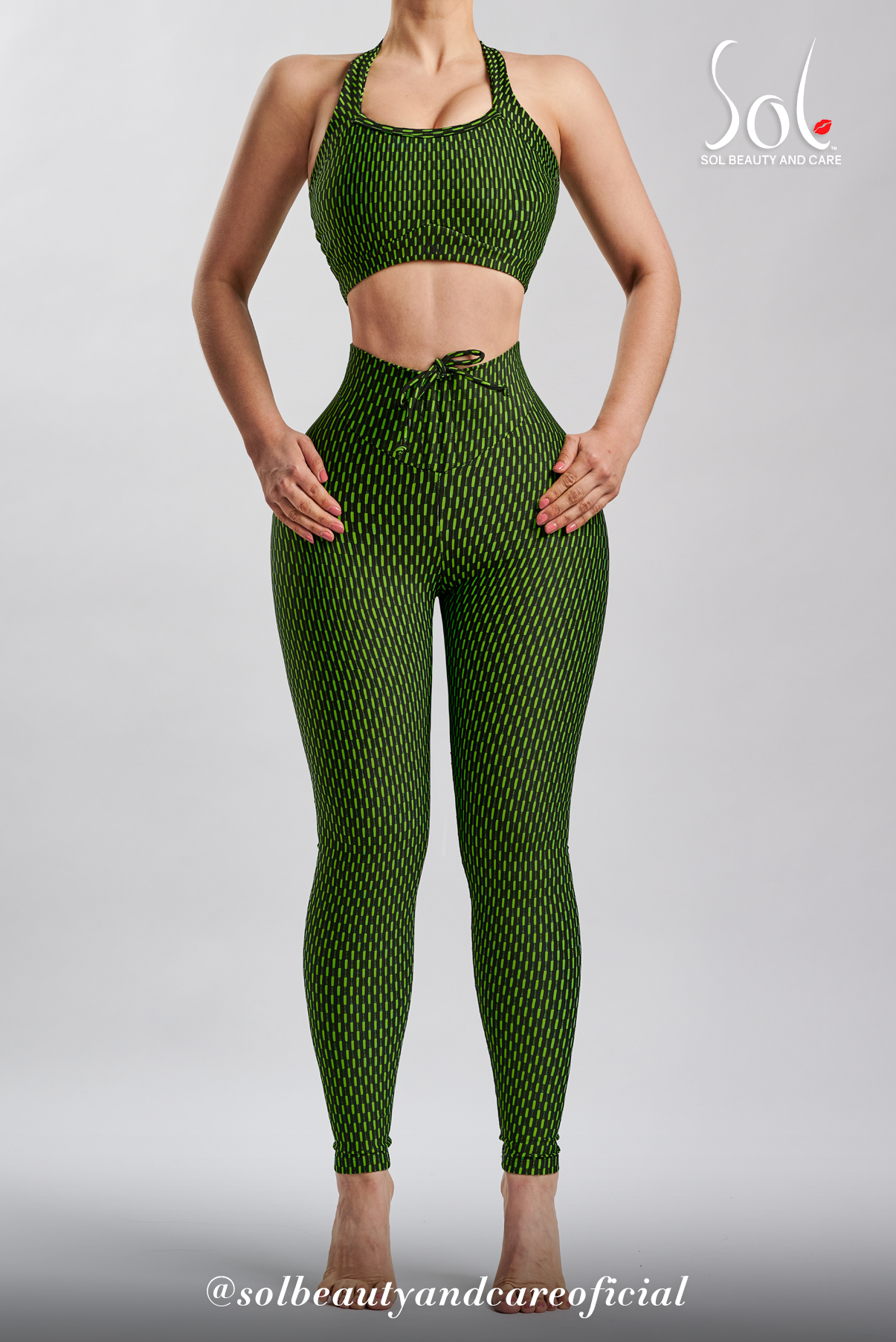 Set Anticelulítico con Scrunch Milán - Verde