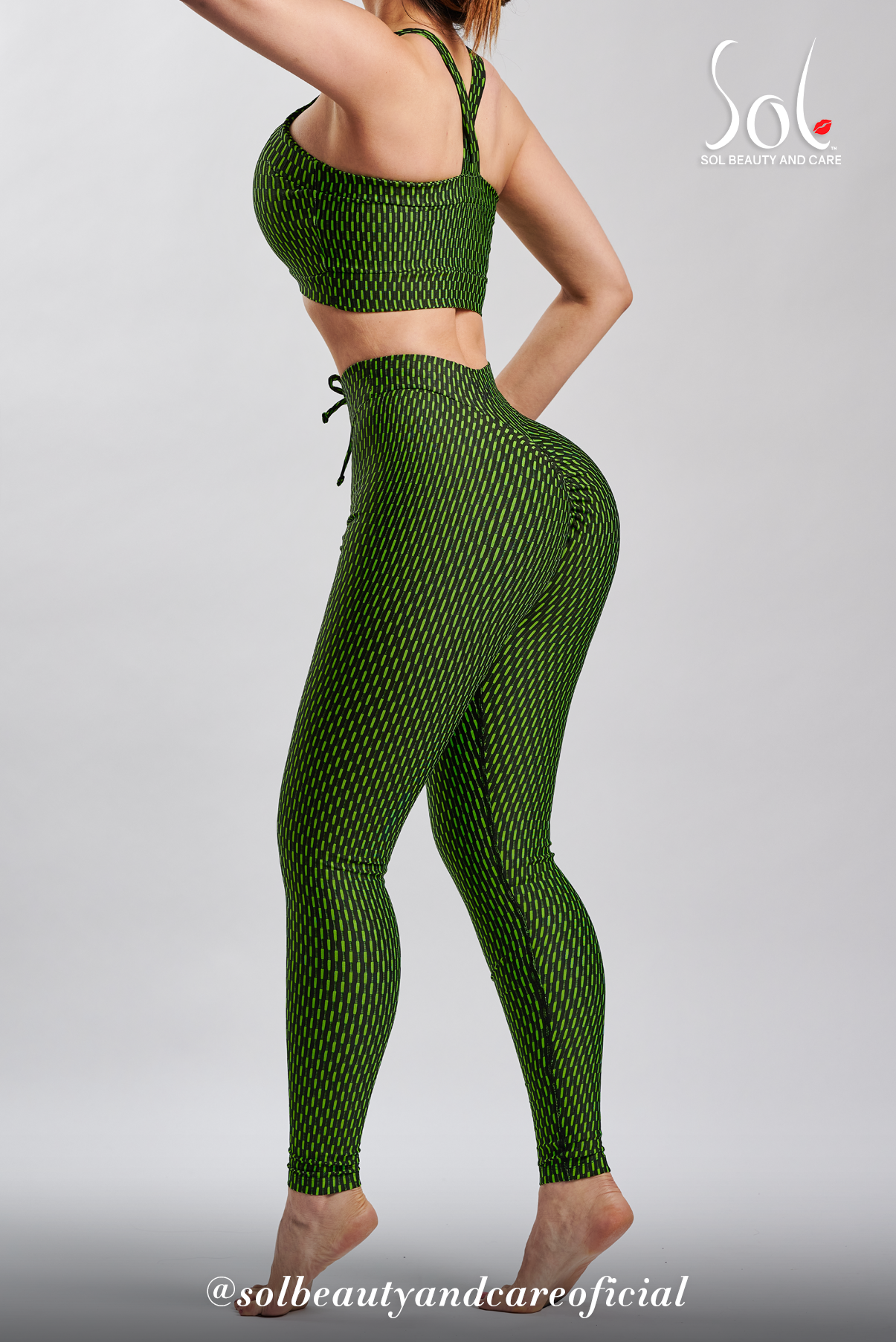 Set Anticelulítico con Scrunch Milán - Verde