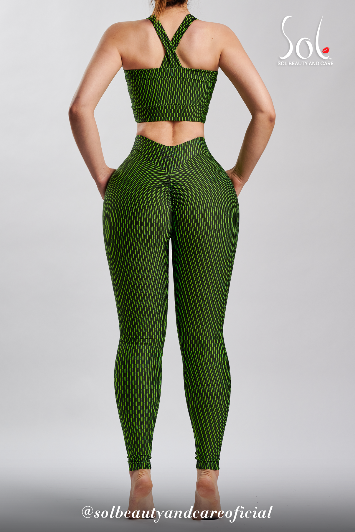 Set Anticelulítico con Scrunch Milán - Verde