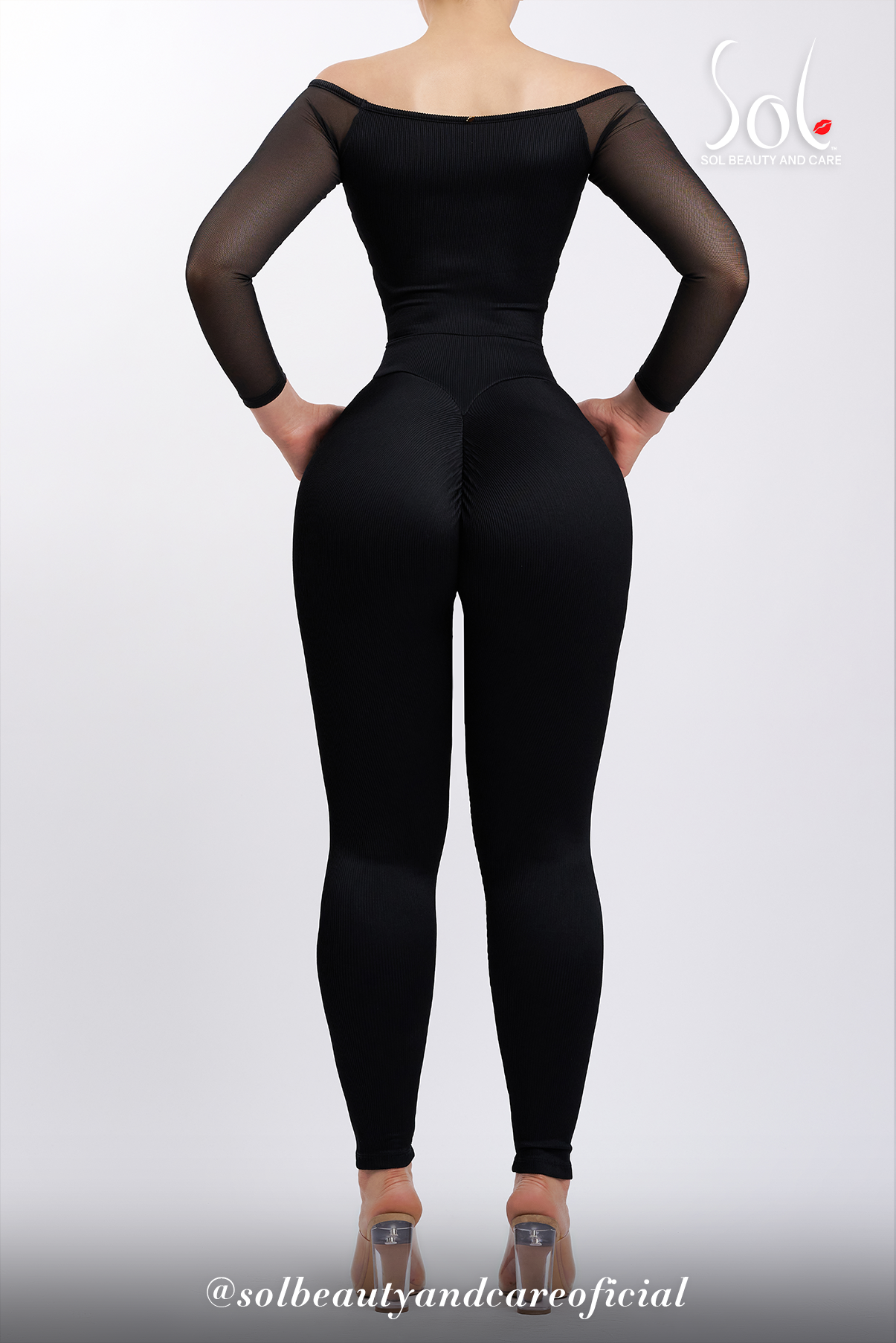 Jumpsuit Anticelulítico Royalty - Negro