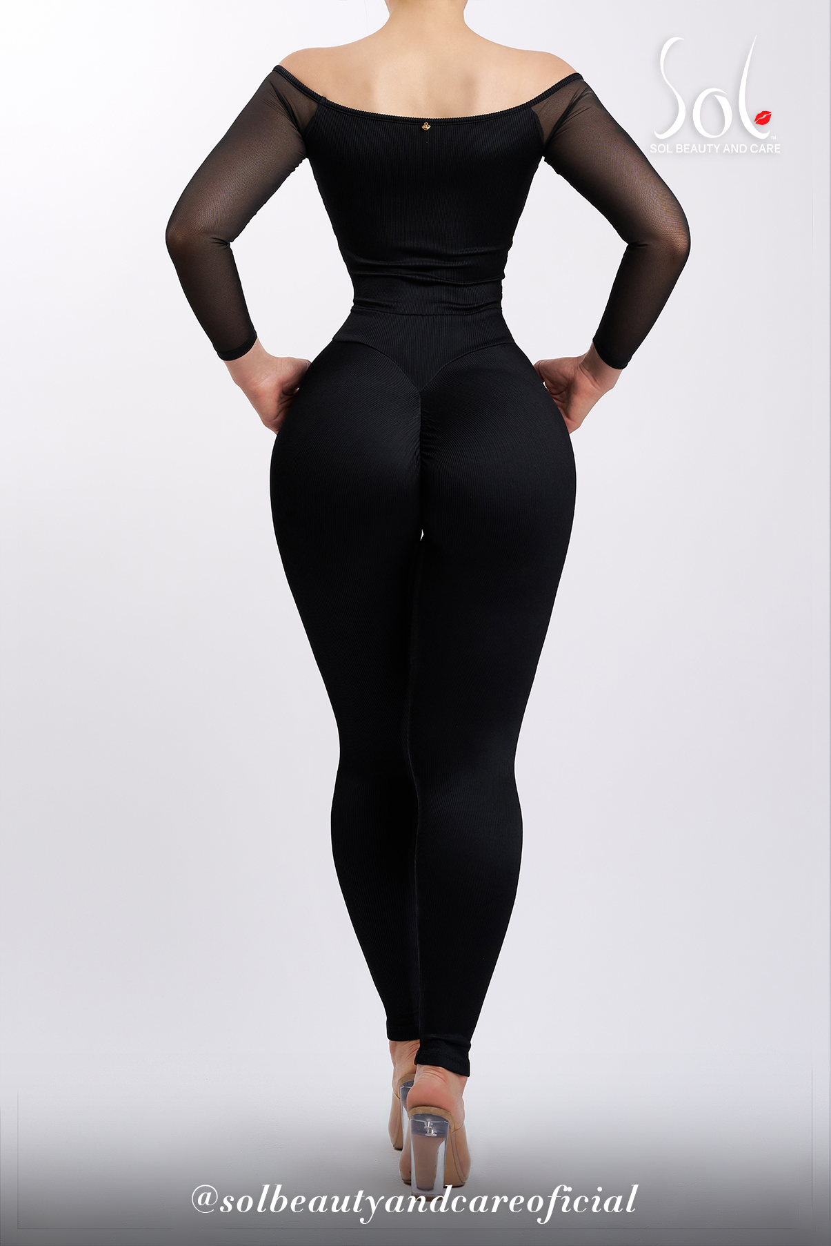 Jumpsuit Anticelulítico Royalty - Negro