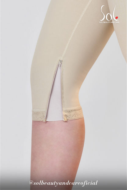Short Reloj de Arena Talle Alto a la Rodilla