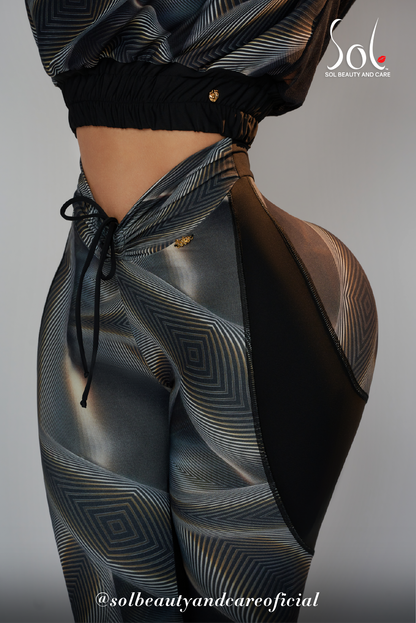 Set Anticelulítico Elite (Dimensión) - Negro/Gris