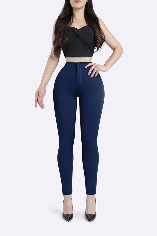 Luxury Booty Skinny Azul Oscuro