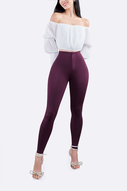 Luxury Booty Skinny Morado