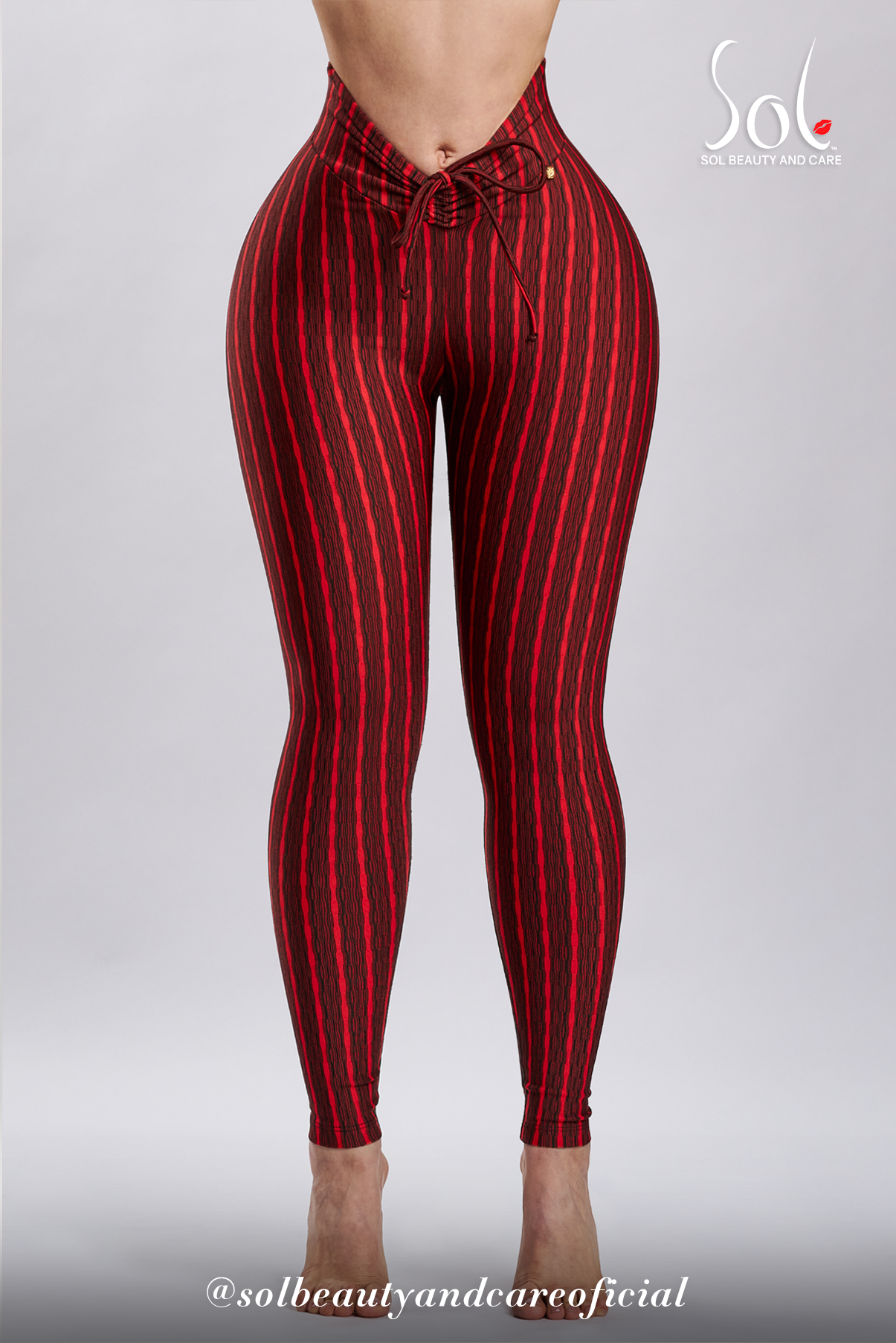 Faja Leggings Anticelulítico Turín Rojo