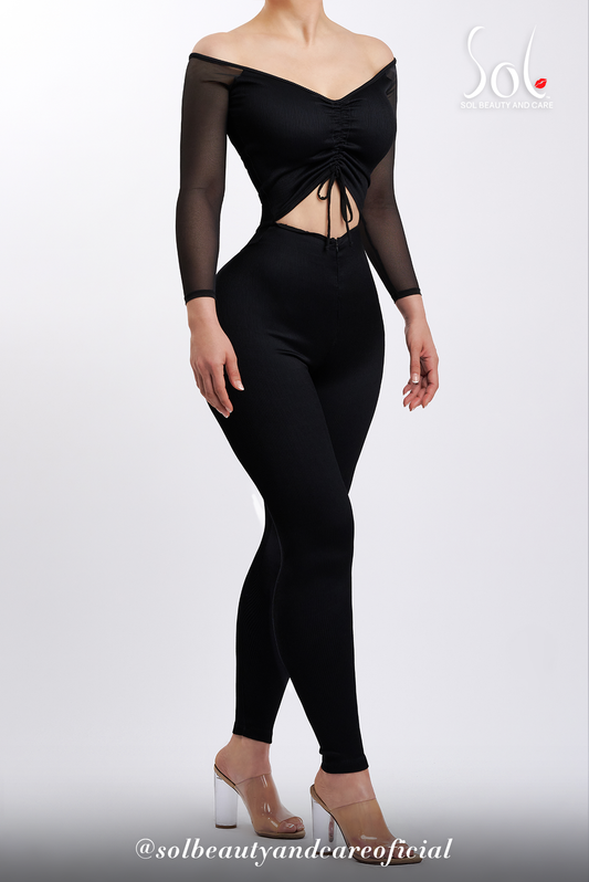 Jumpsuit Anticelulítico Royalty - Negro