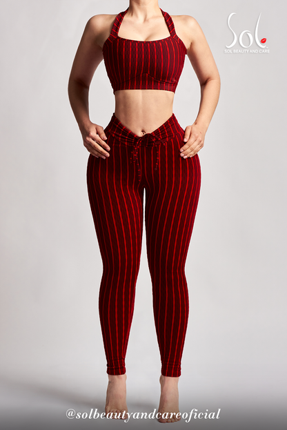 Set Anticelulítico Turín - Rojo
